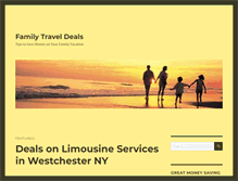 Tablet Screenshot of family-travel-deals.com